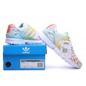 Promociones de 2016 Adidas Wmns ZX Flux mujeres zapatos para correr -sClear verde /blanco,zapatos golf adidas outlet,adidas superstar doradas,online baratas