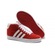 2016 Wild Adidas Neo Suede High Tops rojo blanco Sneakers Hombre Mujer Zapatos,adidas negras enteras,adidas schuhe,lujoso