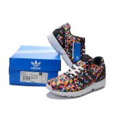 2016 fiable adidas Originals EXTABALLsFloral casuales mujeres trainers blanco/cyan/Rosado,adidas zapatillas 2017,chaquetas adidas superstar,más bella