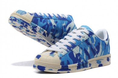 En 2016 los precios Adidas Superstar II 2 Ink azul Camouflage Originals Hombre Mujer Zapatoss,adidas baratas superstar,zapatillas adidas baratas,mercado