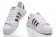 2016 Piel Adidas Originals Superstar Foundation Junior Sneakers Negro blancos,zapatillas adidas blancas,adidas superstar baratas,estándar
