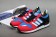 2016 Fit May adidas Originals ZX 750 Unisex Training zapatos para correr azul/blanco,adidas negras y rojas,adidas negras,Madrid tiendas